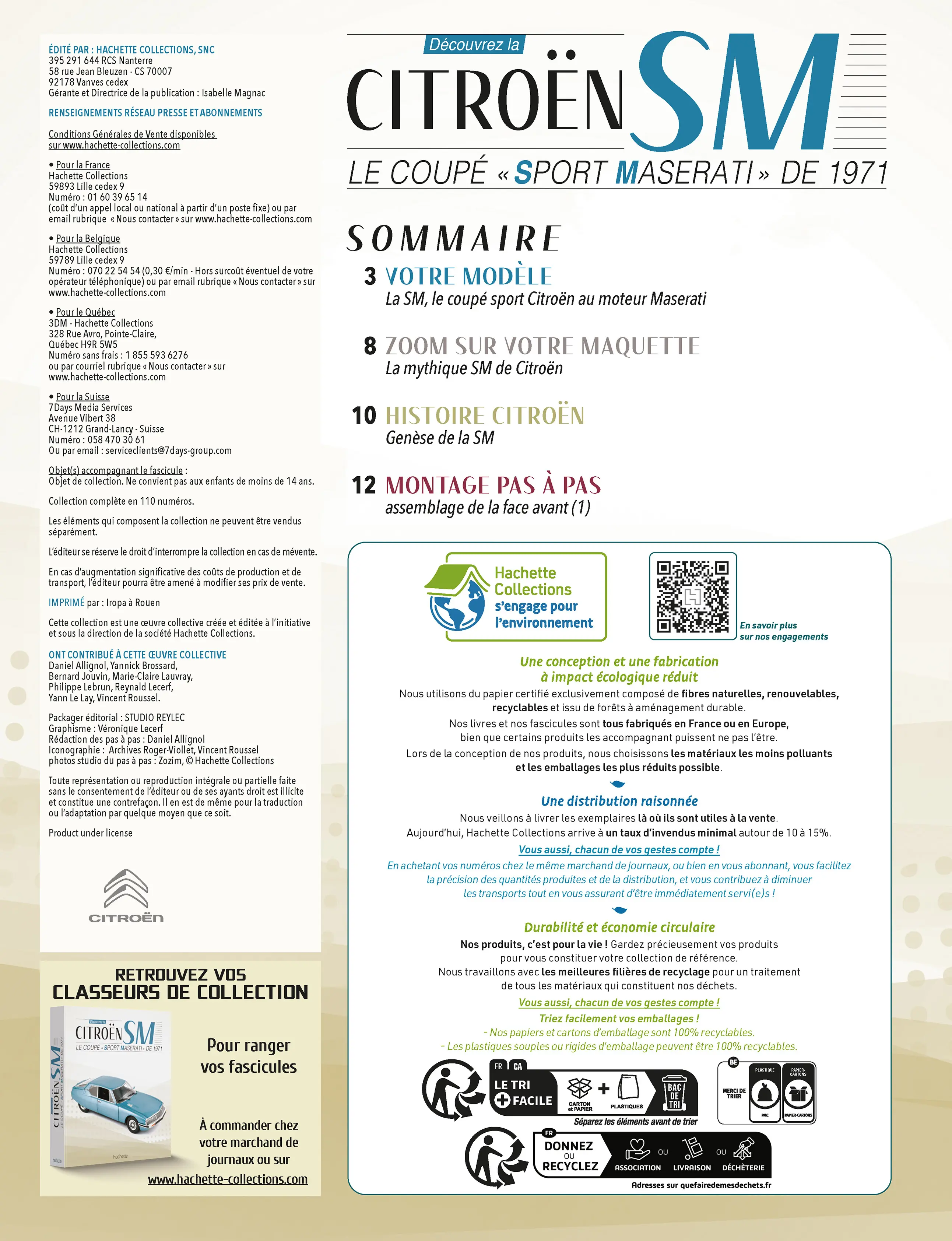 LE N°1 : Le fasicule